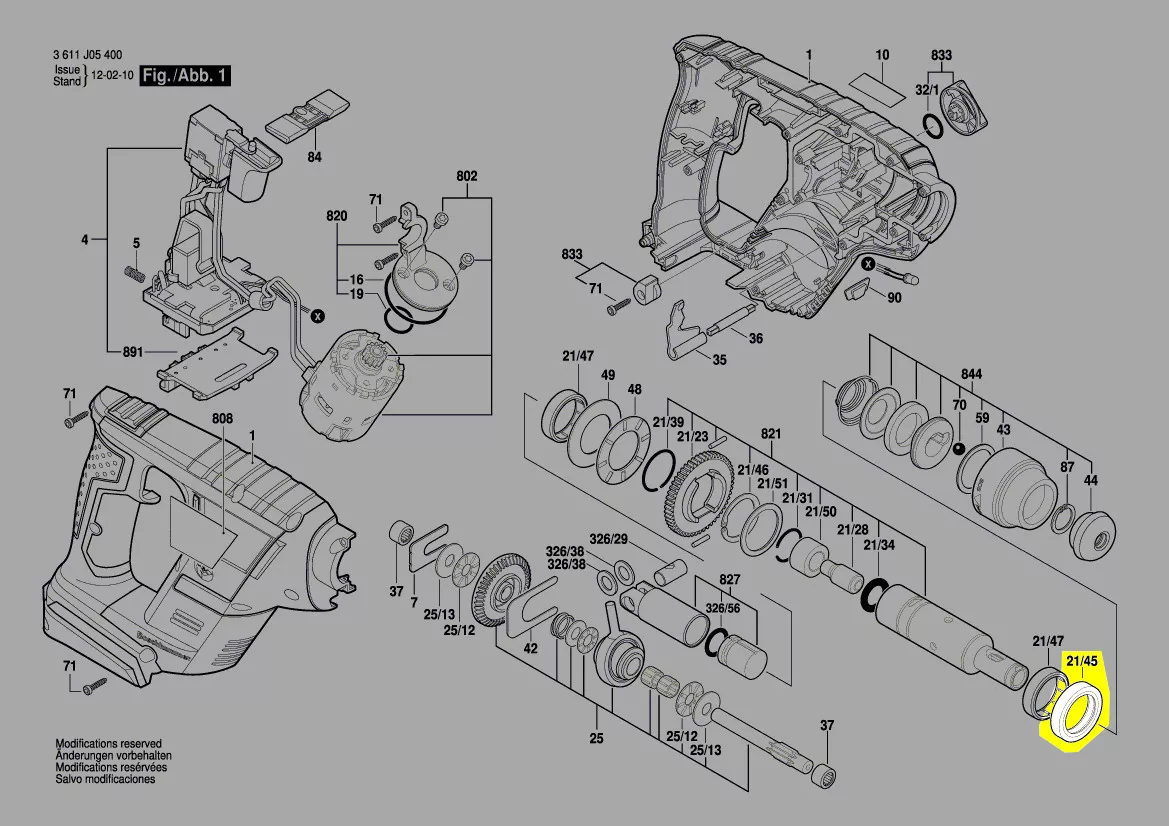Joint ref 1 610 283 048 Bosch